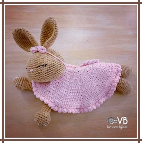 manta de apego conejita