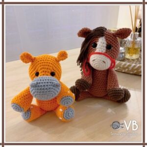 hipopótamo thomas y caballito fabricio